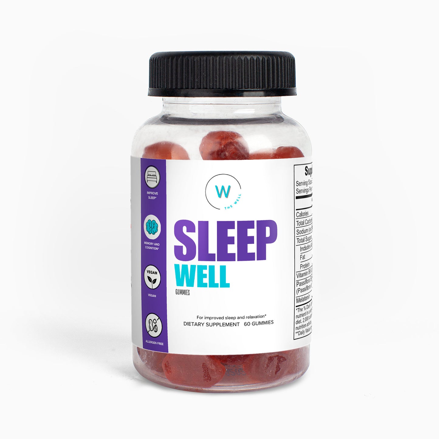 Sleep Well Gummies (Adult)