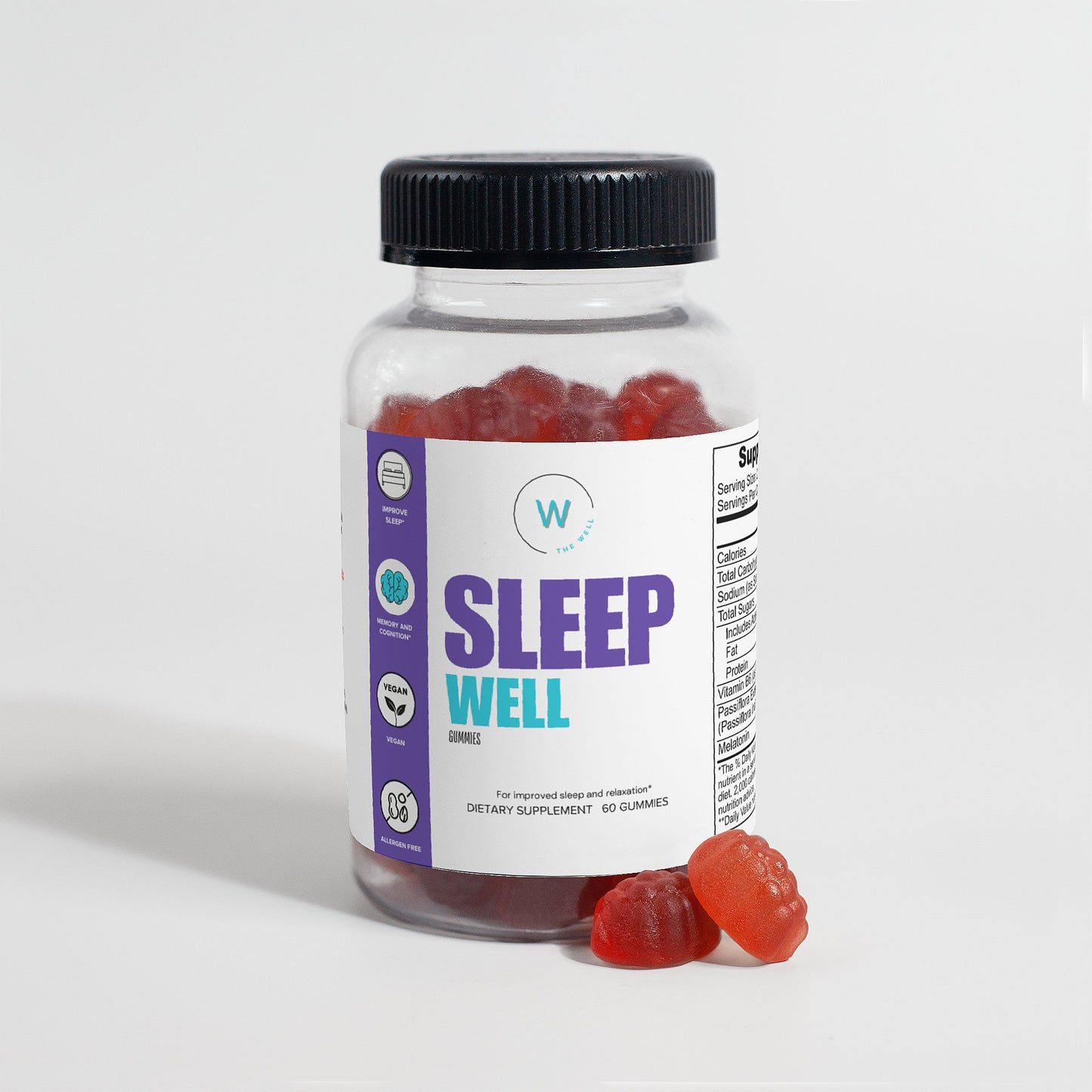 Sleep Well Gummies (Adult)