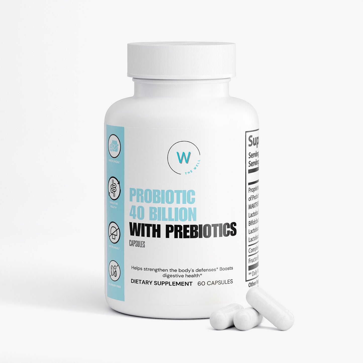 Probiotic 40 Billion with Prebiotics